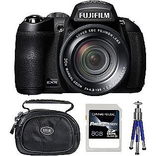 Fujifilm  16243252 4 KIT FinePix HS25EXR 16MP Digital Camera, Carry 