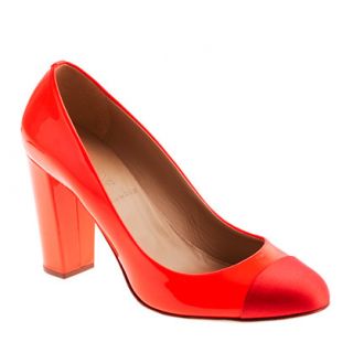 Etta cap toe patent pumps   size 5   Womens sizes 5 and 12 shoes   J 