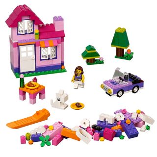   LEGO® Bricks & More Pink Brick Box