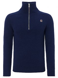 Buy G Star Raw Preppy 1/2 Zip Jumper, Navy online at JohnLewis 