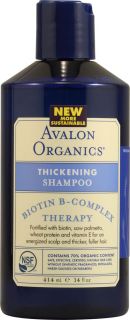 Avalon Organics Thickening Shampoo Biotin B Complex Therapy    14 fl 
