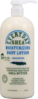 Everyday Shea Moisturizing Body Lotion Unscented    32 fl oz 