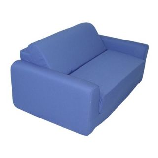Elite Products Royal Blue Childrens Foam Sleeper Sofa   32 4200 607