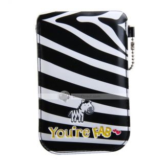 Wholesale Garchin Cute Zebra Stripes Mobile Phone Pouch Bag for iPhone 