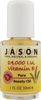 Jason Vitamin E Pure Beauty Oil    14000 IU   1 fl oz   Vitacost 
