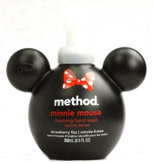 Method Minnie Mouse Foaming Hand Wash Strawberry Fizz    8.5 fl oz 