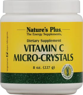 Natures Plus Vitamin C Micro Crystals    8 oz   Vitacost 