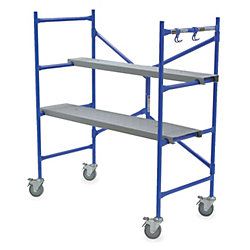 WERNER Rolling Scaffold, H 4 Ft   Scaffolding   4ZY17PS 48    