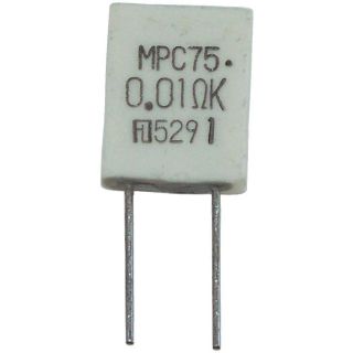 Metallschicht Leistungs Widerstand MPC75 5W 0,01 Ohm 10% radial 
