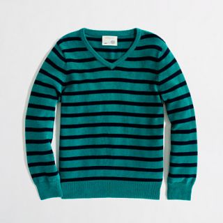 Factory boys stripe classic V neck sweater   cotton   FactoryBoyss 