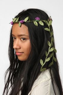 Floral Crown Headwrap   Urban Outfitters
