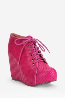 Jeffrey Campbell X UO Punched 99 Tie Wedge   Urban Outfitters