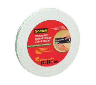 Scotch Heavy Duty Permanent Double Sided Mounting Tape, 3/4 x 456