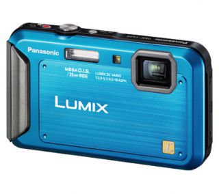 Panasonic DMC TS20A 16MP 4X Optical Zoom Blue Digital Camera