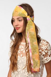 Tie Dye Headwrap   Urban Outfitters