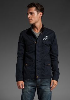 STAR City Jacket in Dark Navy 