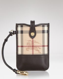 Burberry iPhone Case   Haymarket   Handbags   