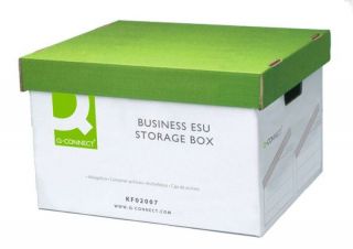 Connect Business Easy Set Up Storage Box   10 Pack  Ebuyer