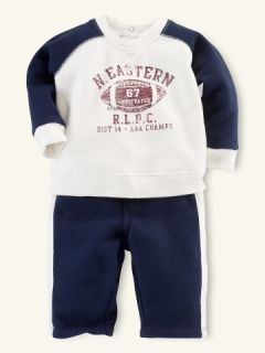 Graphic Fleece Pant Set   Layette Outfits & Gift Sets   RalphLauren 