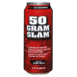 Buy the GNC Pro Performance® 50 Gram Slam™ RTD   Creamy Vanilla on 
