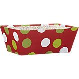 Online & Select Stores Holiday Dots Large Gift Tote $2.95 reg. $3.95 