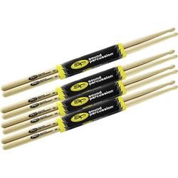 Sound Percussion Drumsticks Buy 3 Get 1 Free, 5A Wood Tip (SP5A KIT)