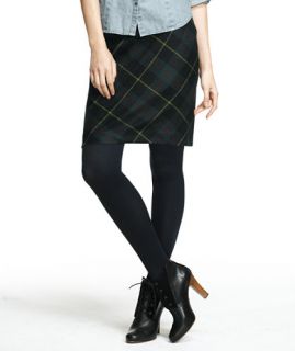 Italian Wool Skirt, Plaid SKIRTS   at L.L.Bean