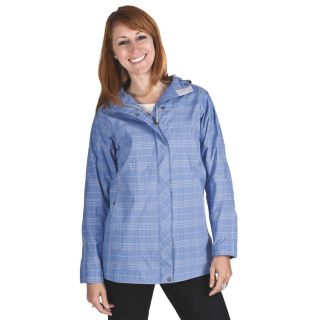 White Sierra Junket Rainwear Jacket   Waterproof, Long (For Women) in 