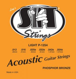 SIT Strings P1254 Light Phosphor Bronze Acoustic Guitar Strings (P1254 
