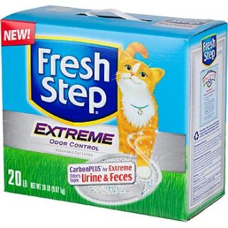 Fresh Step Extreme Odor Control Scoopable Clumping Cat Litter at  