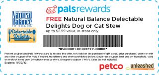 Free Natural Balance Delectable Delights Dog or Cat Stew