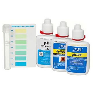 Home Fish Testing Equipment API Freshwater Deluxe pH Test Kit