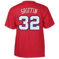 adidas Game Time T Shirt   Mens   Blake Griffin   Clippers   Red 