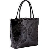 Jesselli Couture BUCO Large Embroidered Patent Tote