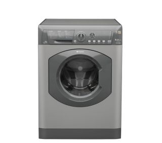 Buy HOTPOINT Futura HF8B593G Washing Machine   Graphite  Free 
