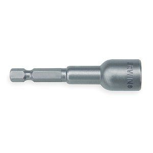 IRWIN Nutsetter,3/8 Dr,1/4 Hex,1 7/8 L,Pk 3   1AVC6    