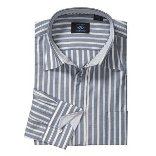 Joseph Abboud Cotton Sport Shirt   Combo Stripe, Long Sleeve (For Men 