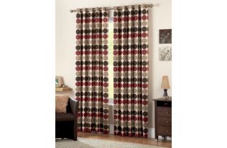 Curtina Capri Red Lined Curtains   46 x 54in from Homebase.co.uk 