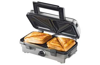 Waring WOSM1U Deep Fill Sandwich Toaster   Silver. from Homebase.co.uk 