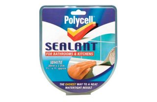 Polycell White Sealant Strip   41mm from Homebase.co.uk 