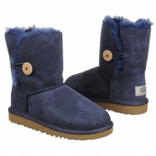 Kids UGG  Bailey Button Pre/Grd Navy Blue Shoes 