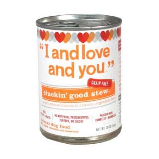 Home Dog Food I and Love and You Stew Grain Free Canned Dog Food