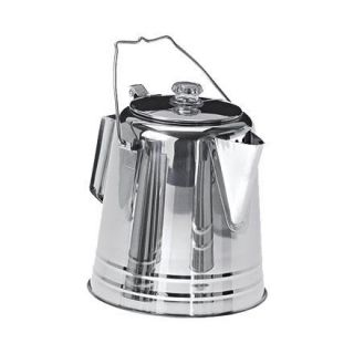 GSI Outdoors Glacier Stainless Coffee Percolator  
