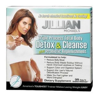 Jillian Michaels Triple Process Body Detox & Cleanse plus Probiotic 