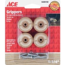 Ace® 1 1/4in Round Non Slip Pad for Hardwood Floors   