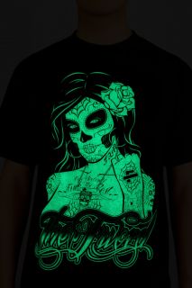 theFword The Beauty Never Dies Tee in Black Glow  Karmaloop 