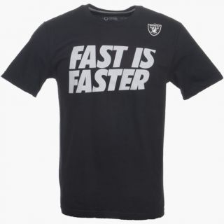 Nike Oakland Raiders NFL Fast is Faster Mens Tee Shirt  Finish Line
