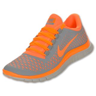 Mens Nike Free +3.0 V4  FinishLine  Stealth/Orange/Wolf Grey