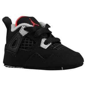 Jordan Retro 4   Boys Infant   Basketball   Shoes   Black/Cement Grey 