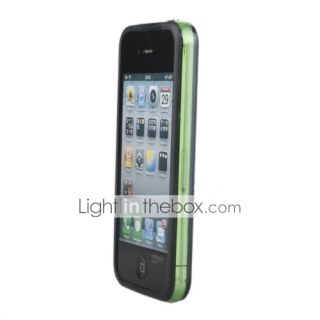 Stylish Protective Bumper Infinite Loop Frame Case for iPhone 4 (Black 